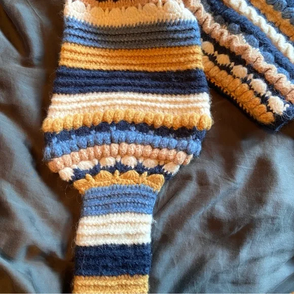 $825 RARE ✨ Ulla Johnson Runway Agostina Hand Crochet Sweater - Picture 13 of 13